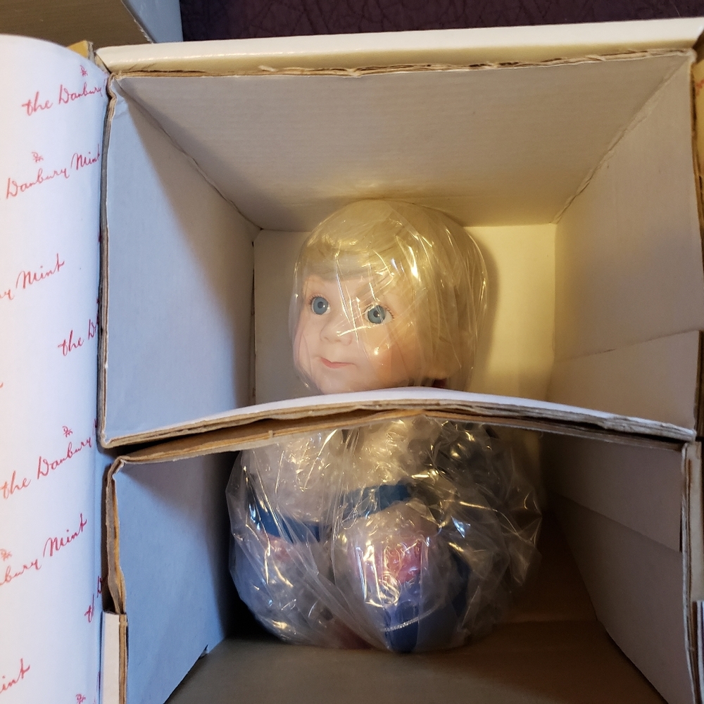 Brian Porcelain Doll by Linda Steele Danbury Mint